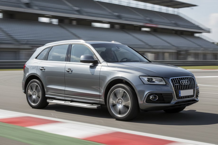Audi Q5 2008-2017 Marchepieds Latéraux Mevsim Grey (2 pcs, Aluminium) Image