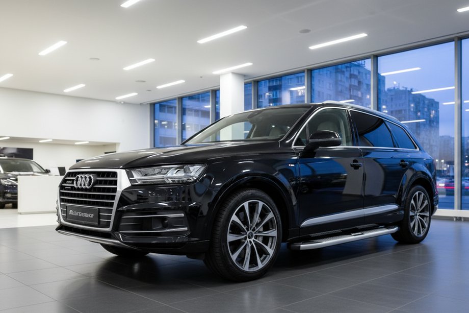 Audi Q7 2015–2026 Marchepieds Latéraux Mevsim Grey (2 pcs, Aluminium) Image