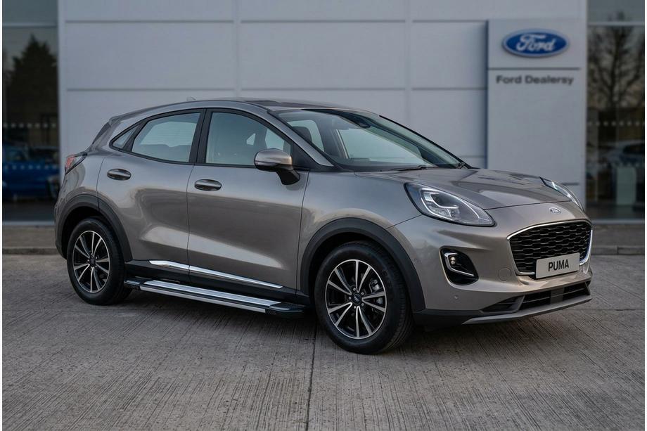 Ford Puma 2019- Marchepieds Latéraux Rainbow (2 pcs, Aluminium) Image