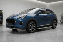 Ford Puma 2019- Marchepieds Latéraux BlackLine (2 pcs, Aluminium) photo 1