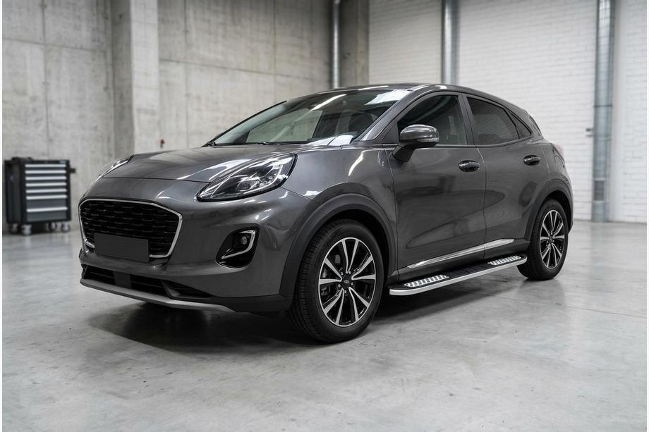 Ford Puma 2019- Marchepieds Latéraux Tayga V2 (2 pcs, Aluminium) Image