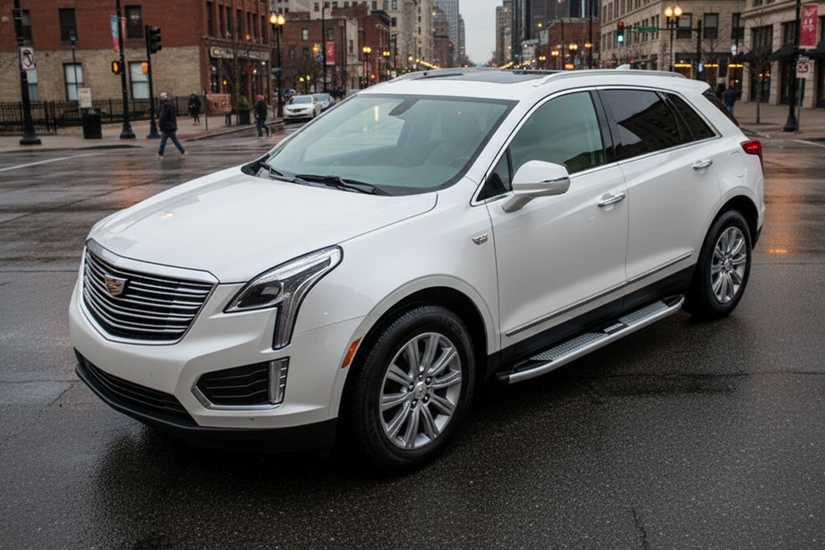 Cadillac XT5 2016- Marchepieds Latéraux Mevsim Grey (2 pcs, Aluminium) Image