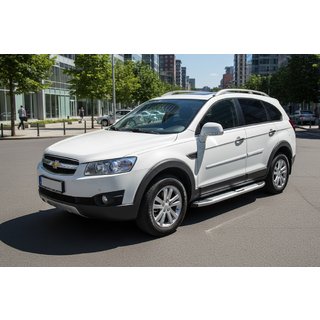 Marchepieds Latéraux Mevsim Grey (2 pcs, Aluminium) Chevrolet Captiva 2006-2019 photo 1