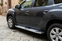 Dacia Duster 2018-2024 Marchepieds Latéraux Mevsim Grey (2 pcs, Aluminium) photo 1