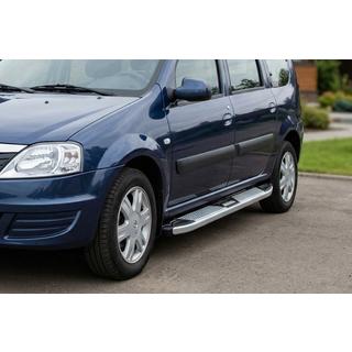 Marchepieds Latéraux Mevsim Grey (2 pcs, Aluminium) Dacia Logan MCV 2004-2014 photo 1