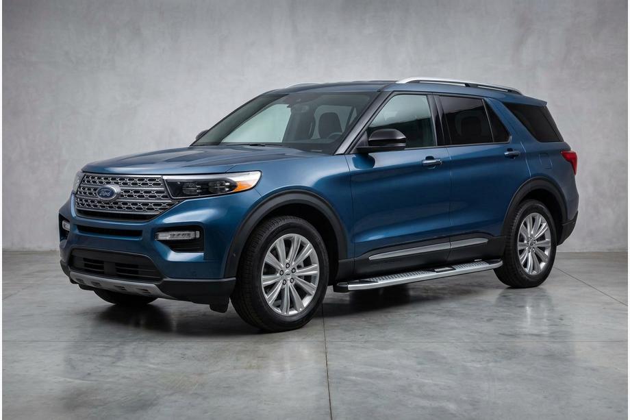 Ford Explorer 2019- Marchepieds Latéraux Mevsim Grey (2 pcs, Aluminium) Image