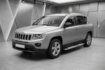 Jeep Compass 2006-2016 Marchepieds Latéraux Mevsim Grey (2 pcs, Aluminium) photo 1