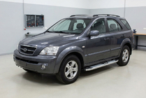 Kia Sorento I BL 2002-2009 Marchepieds Latéraux Mevsim Grey (2 pcs, Aluminium) photo 1
