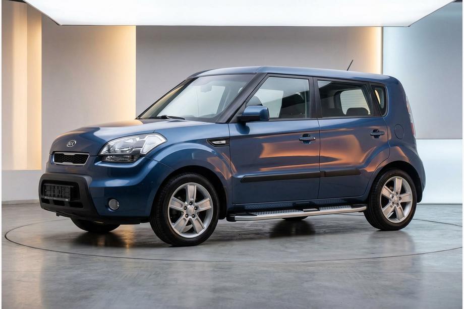 Kia Soul I 2008-2013 Marchepieds Latéraux Mevsim Grey (2 pcs, Aluminium) Image