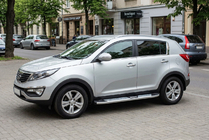 Kia Sportage 2010-2015 Marchepieds Latéraux Mevsim Grey (2 pcs, Aluminium) photo 1