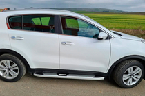 Kia Sportage 2015-2021 Marchepieds Latéraux Mevsim Grey (2 pcs, Aluminium) photo 3