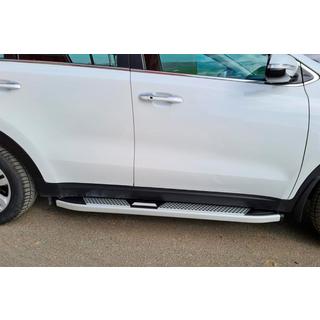 Marchepieds Latéraux Mevsim Grey (2 pcs, Aluminium) Kia Sportage 2015-2021 photo 1