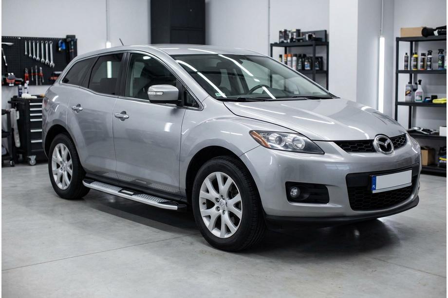 Mazda CX-7 2006-2012 Marchepieds Latéraux Mevsim Grey (2 pcs, Aluminium) Image