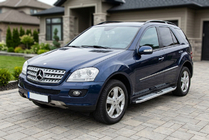 Mercedes ML W164 2005-2011 Marchepieds Latéraux Mevsim Grey (2 pcs, Aluminium) photo 1