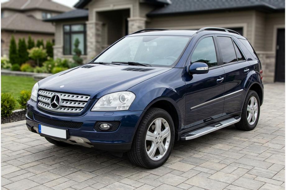 Mercedes ML W164 2005-2011 Marchepieds Latéraux Mevsim Grey (2 pcs, Aluminium) Image