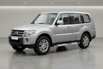 Mitsubishi Pajero Wagon IV 2006-2021 Marchepieds Latéraux Mevsim Grey (2 pcs, Aluminium) photo 1