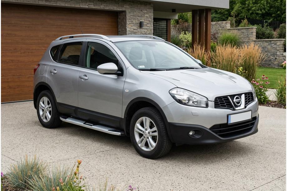 Nissan Qashqai 2010-2014 Marchepieds Latéraux Mevsim Grey (2 pcs, Aluminium) Photo 1