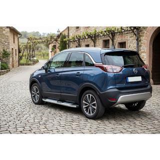 Marchepieds Latéraux Mevsim Grey (2 pcs, Aluminium) Opel Crossland X 2017-2024 photo 1
