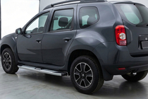 Renault Duster 2008–2017 Marchepieds Latéraux Mevsim Grey (2 pcs, Aluminium) photo 1