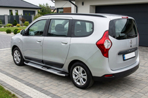Renault Lodgy 2013-2022 Marchepieds Latéraux Mevsim Grey (2 pcs, Aluminium) photo 1
