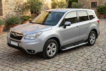 Subaru Forester 2013-2018 Marchepieds Latéraux Mevsim Grey (2 pcs, Aluminium) photo 1