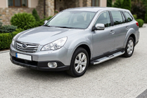 Subaru Outback 2009-2014 Marchepieds Latéraux Mevsim Grey (2 pcs, Aluminium) photo 1