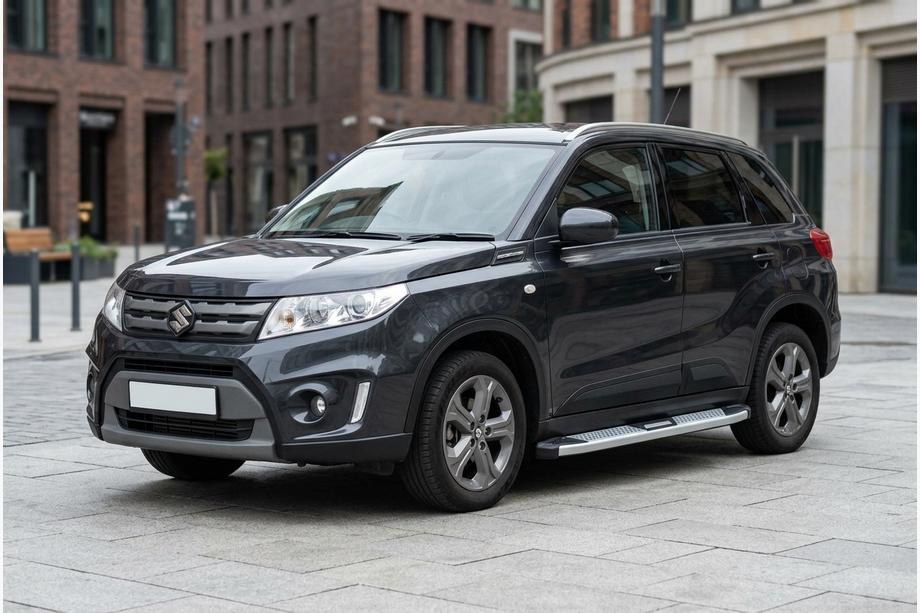 Suzuki Vitara 2015- Marchepieds Latéraux Mevsim Grey (2 pcs, Aluminium) Image