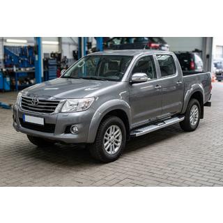 Marchepieds Latéraux Mevsim Grey (2 pcs, Aluminium) Toyota Hilux 2006-2015 photo 1
