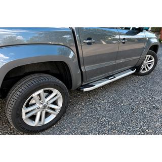Marchepieds Latéraux Mevsim Grey (2 pcs, Aluminium) Volkswagen Amarok 2010-2022 photo 1