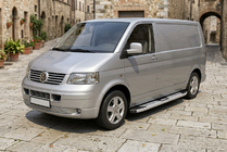 Volkswagen T5 Transporter 2003-2010 Marchepieds Latéraux Mevsim Grey (2 pcs, Aluminium) photo 1