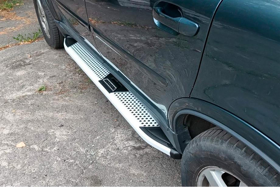 Volvo XC90 2002-2014 Marchepieds Latéraux Mevsim Grey (2 pcs, Aluminium) Photo 7