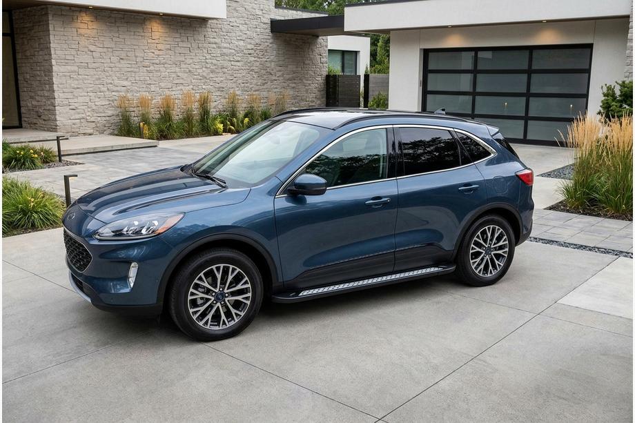 Ford Kuga/Escape 2019- Marchepieds Latéraux Vision New Black (2 pcs, Aluminium) Image
