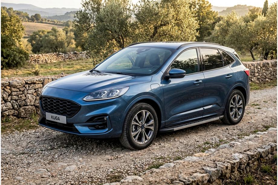 Ford Kuga/Escape 2019- Marchepieds Latéraux Duru (2 pcs, Aluminium) Image