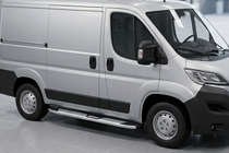 Peugeot Boxer 2006-2025 Marchepieds Latéraux Mevsim Grey (2 pcs, Aluminium) photo 1
