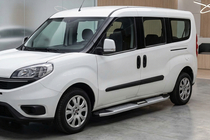 Opel Combo 2012-2018 Marchepieds Latéraux Mevsim Grey (2 pcs, Aluminium) photo 1