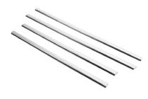 Ford Fiesta 2002-2008 Encadrement Exterieur de Vitres Acier Inoxydable (4 pcs) Carmos - Acier Inoxydable Turc photo 5
