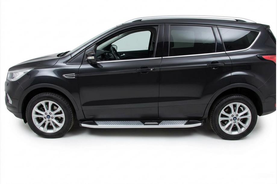 Ford Kuga/Escape 2013-2019 Marchepieds Latéraux Mevsim Grey (2 pcs, Aluminium) Image
