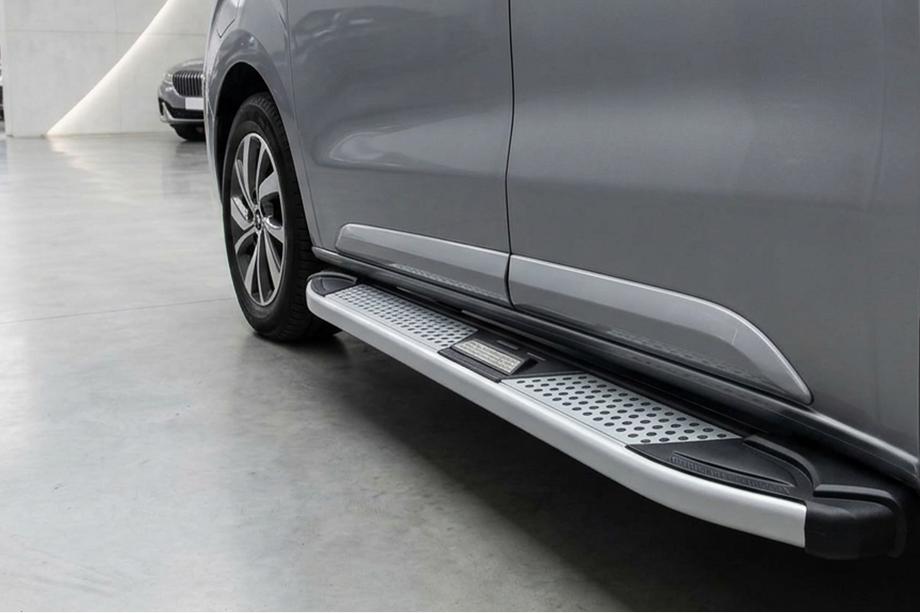 Peugeot Expert 2017- Marchepieds Latéraux Mevsim Grey (2 pcs, Aluminium) Image