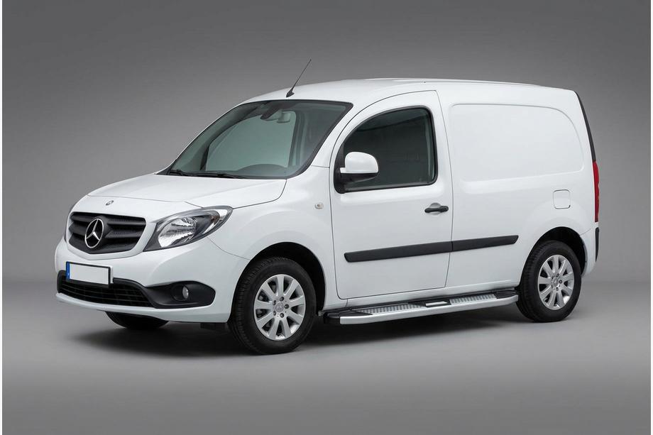 Mercedes Citan 2013-2021 Marchepieds Latéraux Mevsim Grey (2 pcs, Aluminium) Image