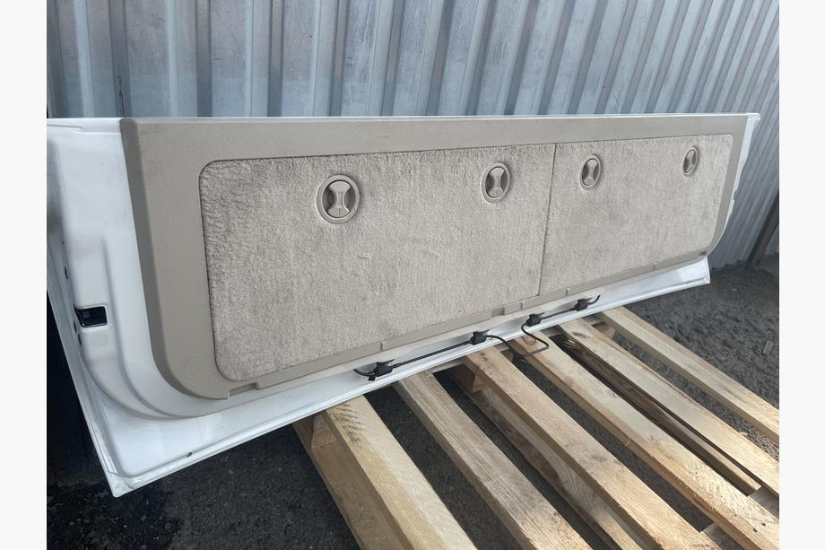 Toyota Land Cruiser 200 2007-2021 Couvercle de coffre inférieur 2016+ blanc (OCCASION, original) Photo 5