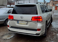 Toyota Land Cruiser 200 2007-2021 Pare-chocs arrière 2016+ à peindre (Chine) photo 1