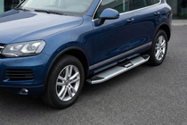 Porsche Cayenne 2003–2010 Marchepieds Latéraux Mevsim Grey (2 pcs, Aluminium) photo 1