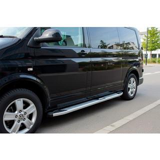 Marchepieds Latéraux Mevsim Grey (2 pcs, Aluminium) Volkswagen T5 2010-2015 photo 1