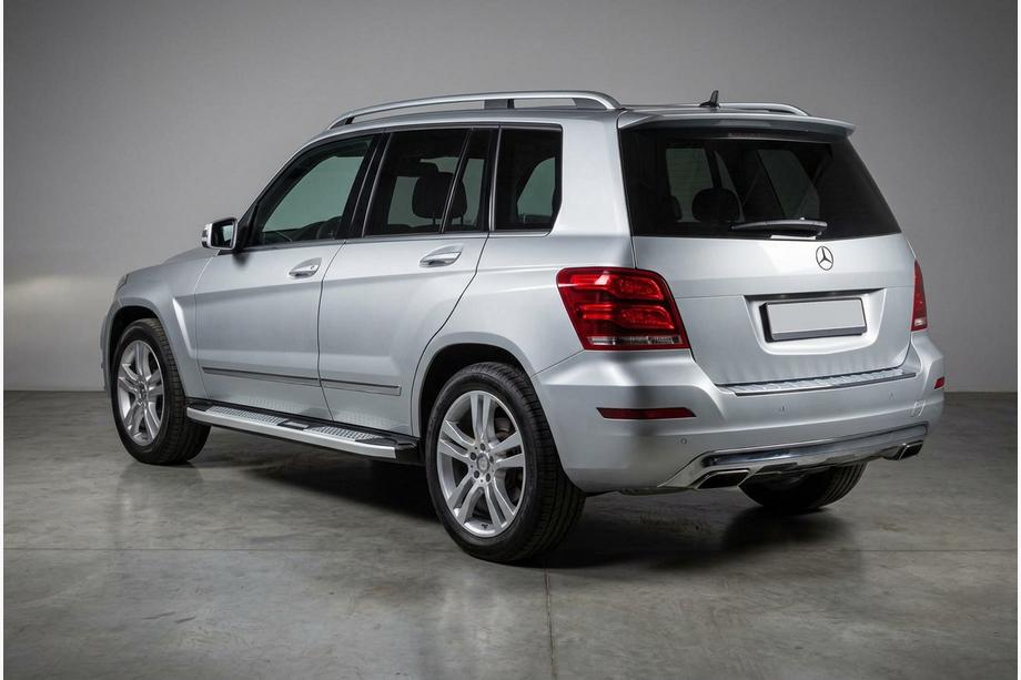 Mercedes GLK class X204 2008-2015 Marchepieds Latéraux Mevsim Grey (2 pcs, Aluminium) Image