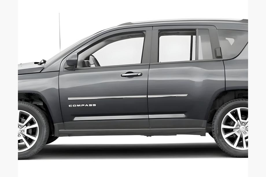 Jeep Compass 2006-2016 Moulures de Porte OmsaLine Inox Image