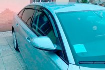 Audi A6 C7 2011-2017 Déflecteurs de vent de vitres Sedan (4 pcs, HIC) photo 2