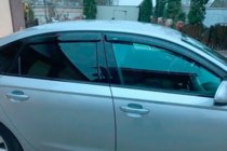 Audi A6 C7 2011-2017 Déflecteurs de vent de vitres Sedan (4 pcs, HIC) photo 7
