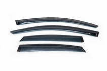Audi A6 C7 2011-2017 Déflecteurs de vent de vitres Sedan (4 pcs, HIC) photo 5