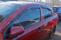 Chevrolet Aveo T200 2002-2008 Déflecteurs d'Air SD (4 pcs, HIC) photo 1
