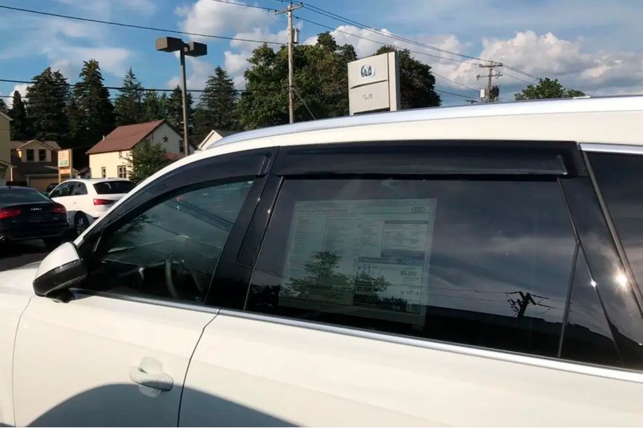 Audi Q7 2015–2026 Déflecteurs de Fenêtre (4 pcs, HIC) Image